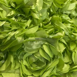 Peony Bouquet Table Runner in Lime