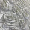 Peony Bouquet (w/ Poly Lining) Table Napkin in Ivory