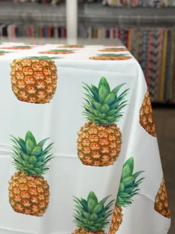 Pineapple (Poly Print) Table Linen