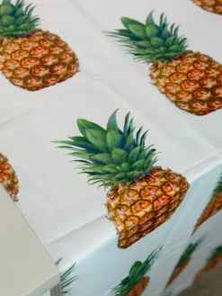Pineapple (Poly Print) Table Linen