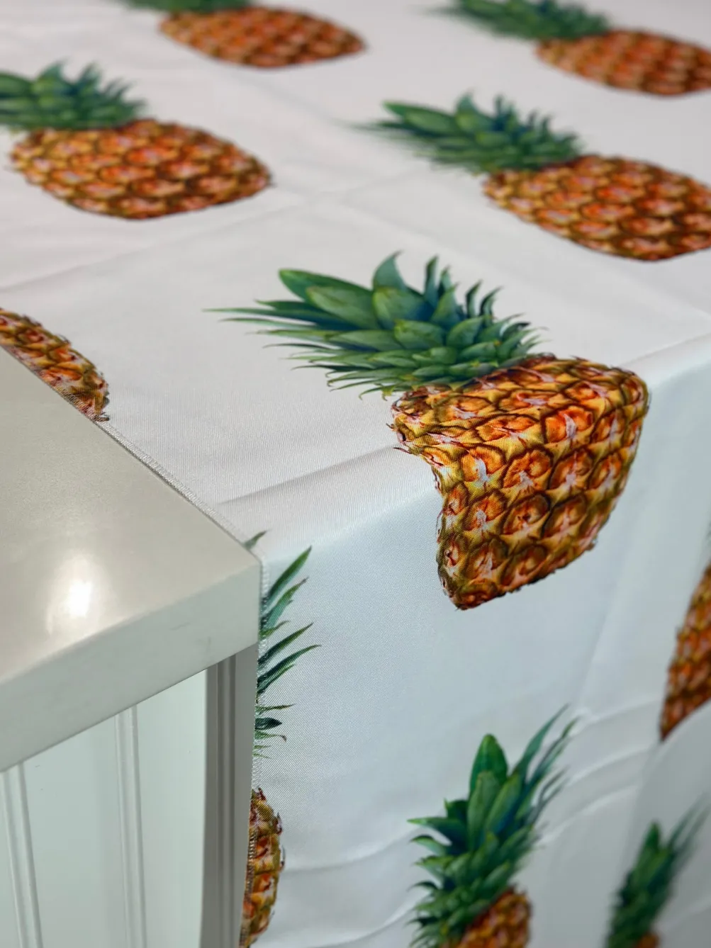 Pineapple (Poly Print) Table Linen