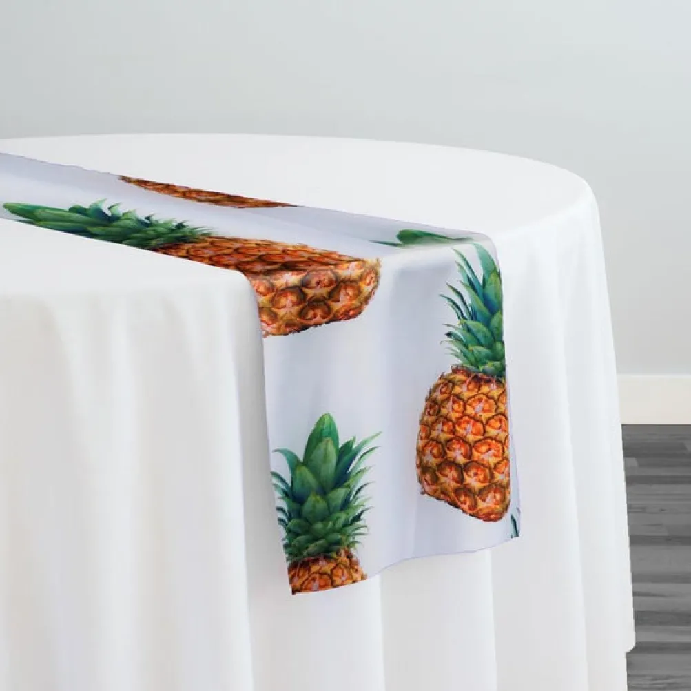Pineapple (Poly Print) Table Runner