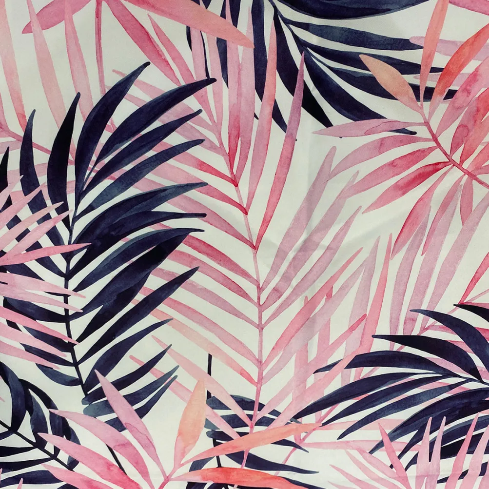 Pink Botanical (Poly Print) Table Linen