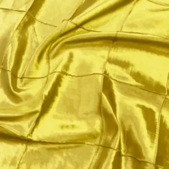 4" Pintuck Taffeta Table Linen in Yellow