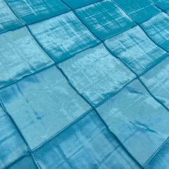 4" Pintuck Taffeta Table Linen in Baby Blue 071