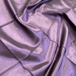 4" Pintuck Taffeta Table Napkin in Raisin 356