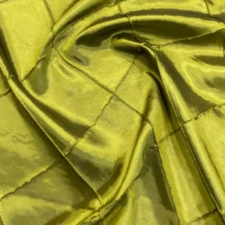 4" Pintuck Taffeta Table Napkin in Lime 102