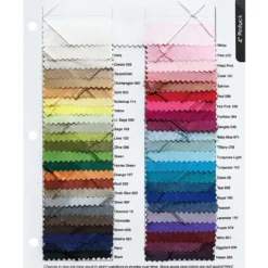 4" Pintuck Taffeta Table Runner in LT Sage 090