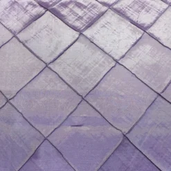 4" Pintuck Taffeta Table Runner in Lavender 119
