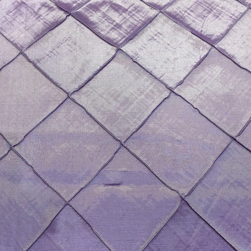 4" Pintuck Taffeta Table Runner in Lavender 119