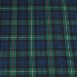 Plaid (Poly Print) Table Linen in Green