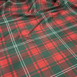 Plaid (Poly Print) Table Runner in Hollyridge
