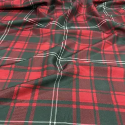 Plaid (Poly Print) Table Runner in Hollyridge