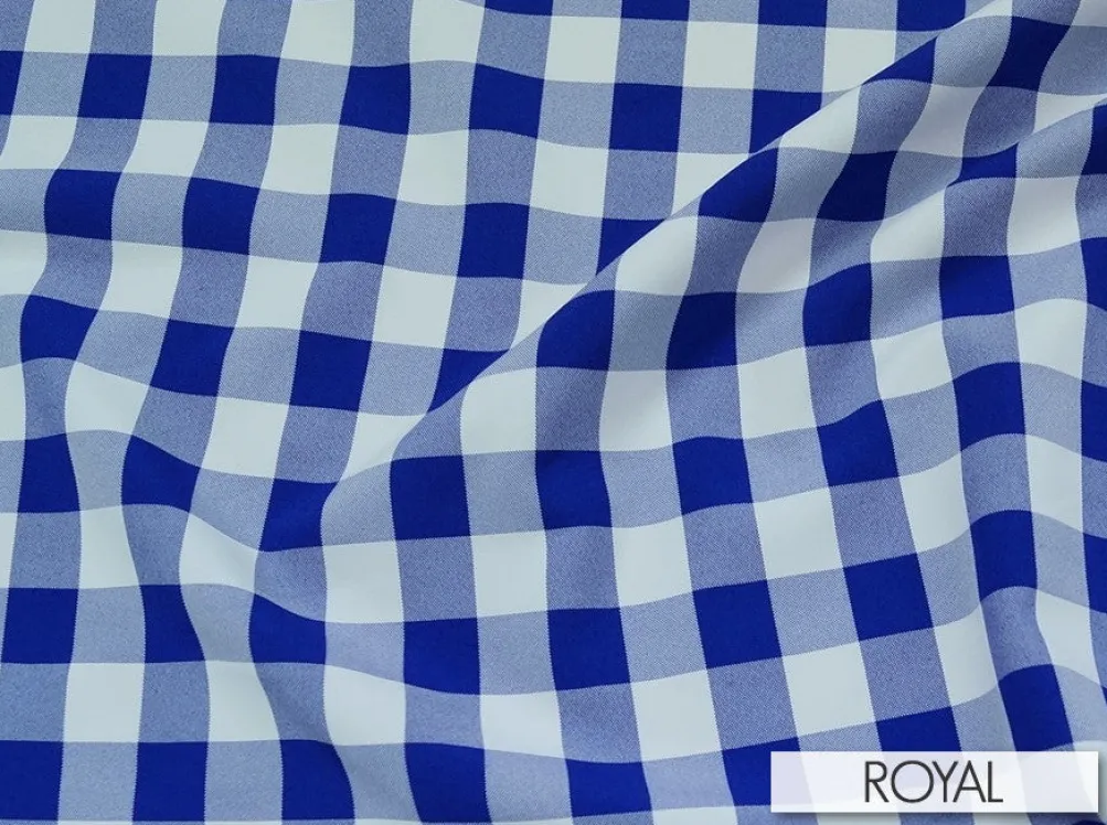 Polyester Checker (Gingham)