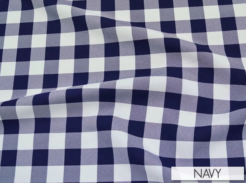 Polyester Checker (Gingham)