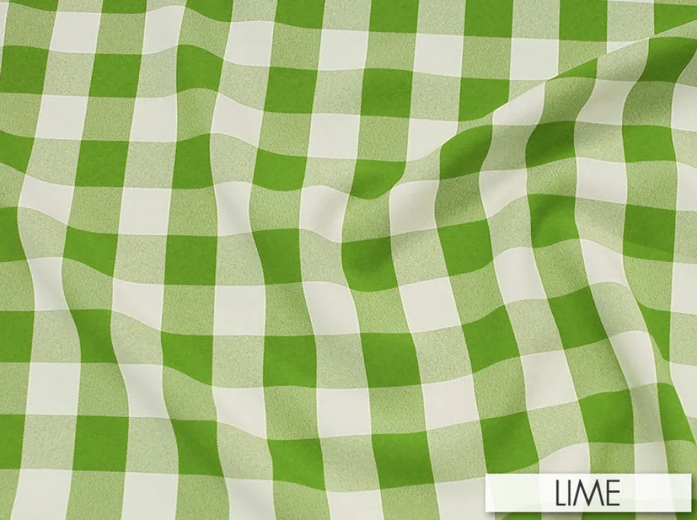 Polyester Checker (Gingham)