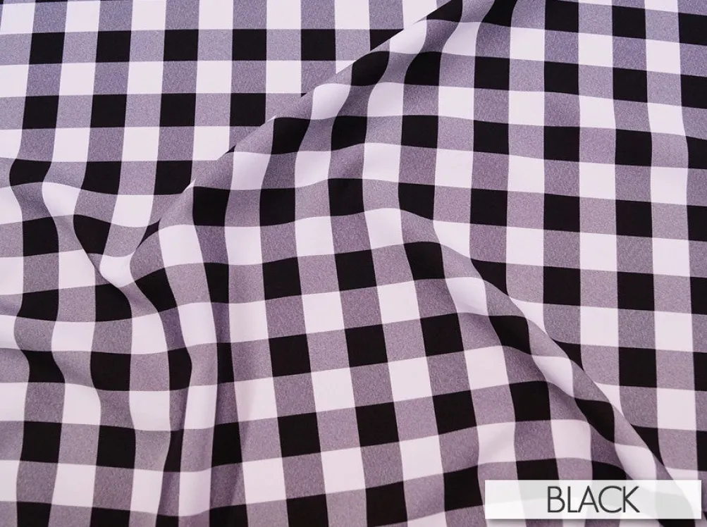 Polyester Checker (Gingham)