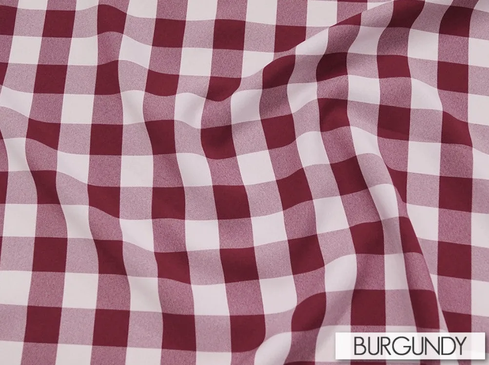Polyester Checker (Gingham)