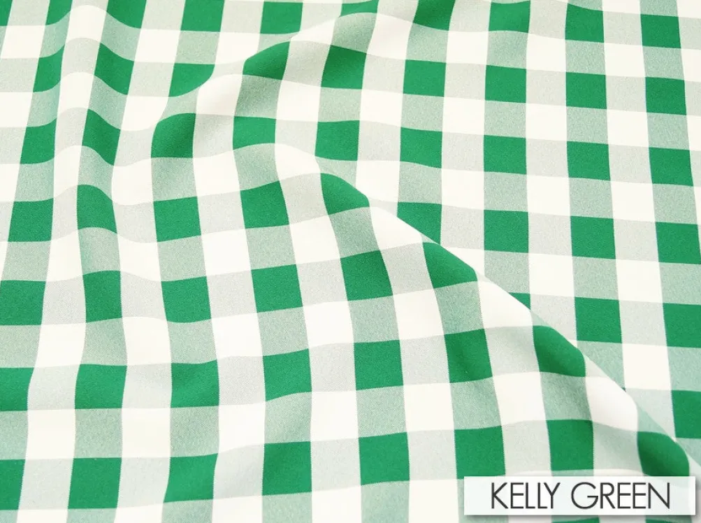 Polyester Checker (Gingham)