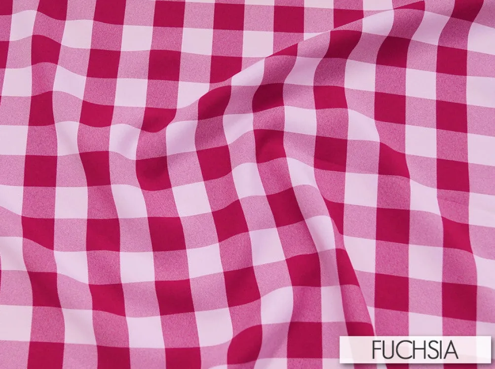 Polyester Checker (Gingham)