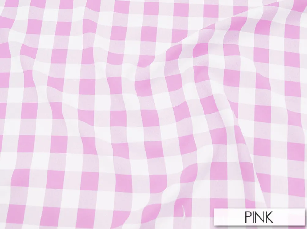 Polyester Checker (Gingham)