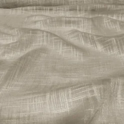 Poly Slub Linen Table Runner in Beige