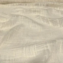 Poly Slub Table Linen in Ivory