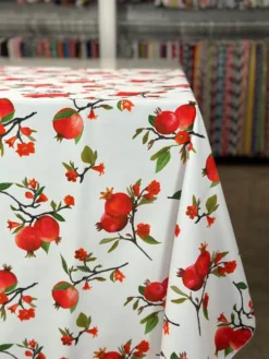 Pomegranate (Poly Print) Table Linen