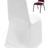 Poplin Stacking Banquet Chair Cover - Basic Quality
