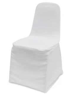 Poplin Stacking Banquet Chair Cover - Basic Quality
