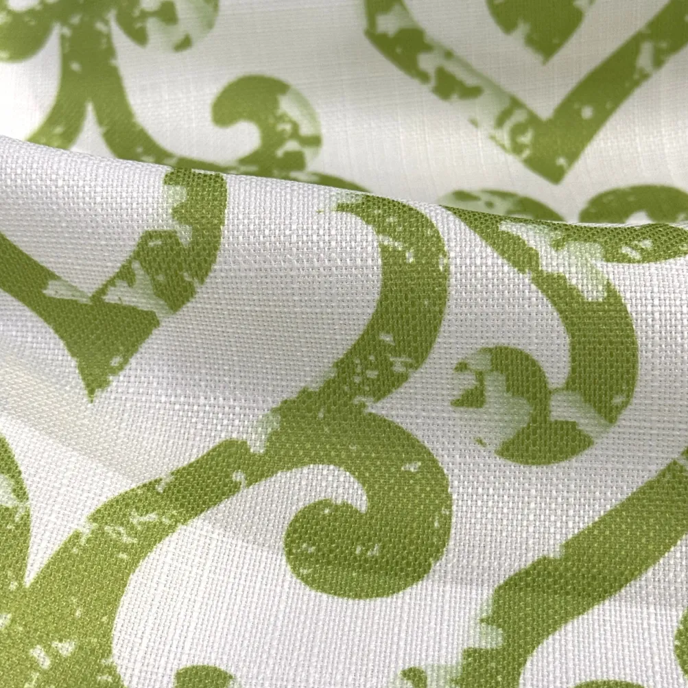 Portofino (Slub Print) Table Napkin in Avocado