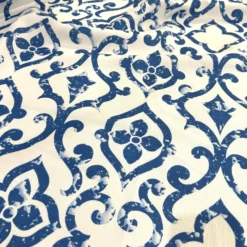 Portofino (Slub Print) Table Runner in Royal