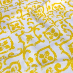 Portofino (Slub Print) Table Runner in Yellow