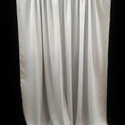 Premium Poly (Poplin) Drapery Panel in Ivory 1111