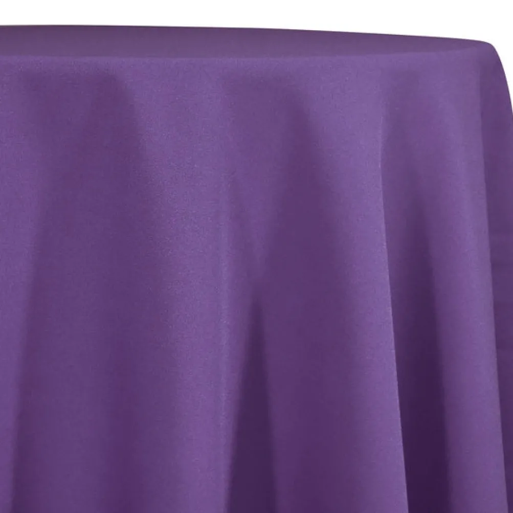Premium Poly (Poplin) Table Linen in Eggplant 1389