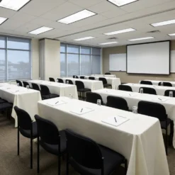 Premium Poly (Poplin) Table Linen in Ivory 1111