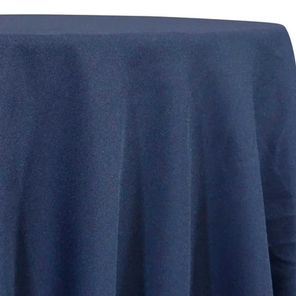 Premium Poly (Poplin) Table Linen in Navy 1245
