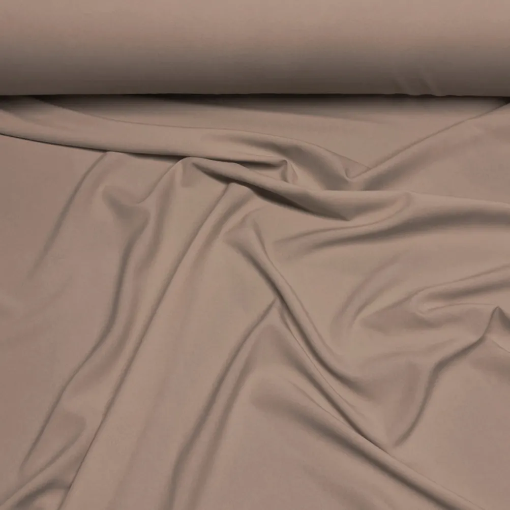 Premium Poly (Poplin) Table Linen in Taupe D 1410