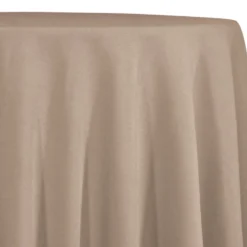 Premium Poly (Poplin) Table Linen in Taupe 1189