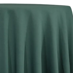 Premium Poly (Poplin) Table Linen in Hunter Green 1235