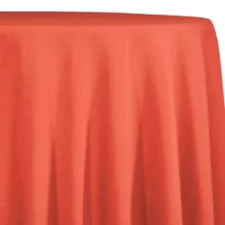 Premium Poly (Poplin) Table Linen in Burnt Orange 799