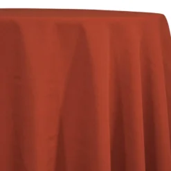 Premium Poly (Poplin) Table Linen in Rust 1351