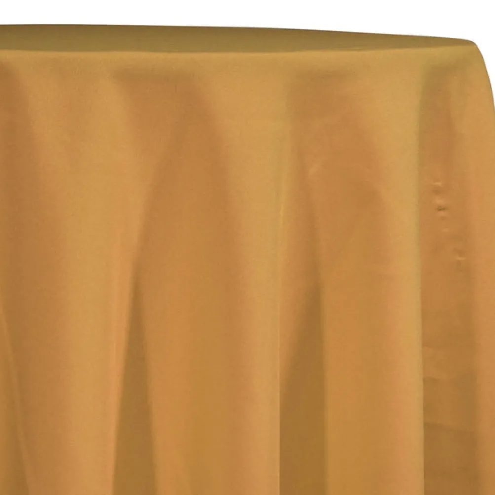 Premium Poly (Poplin) Table Linen in Gold 1326