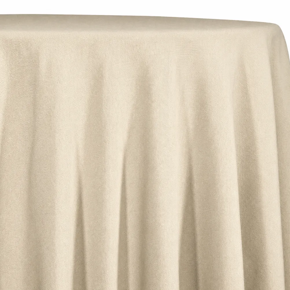 Premium Poly (Poplin) Table Linen in Champagne 1677