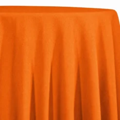 Premium Poly (Poplin) Table Linen in Orange/D 1406
