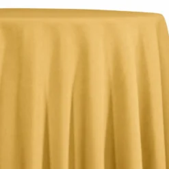 Premium Poly (Poplin) Table Linen in Gold/L 1328