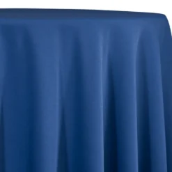 Premium Poly (Poplin) Table Linen in Blue Slate 1776