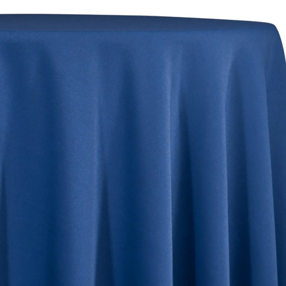 Premium Poly (Poplin) Table Linen in Blue Slate 1776