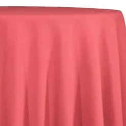 Premium Poly (Poplin) Table Linen in Coral 1200