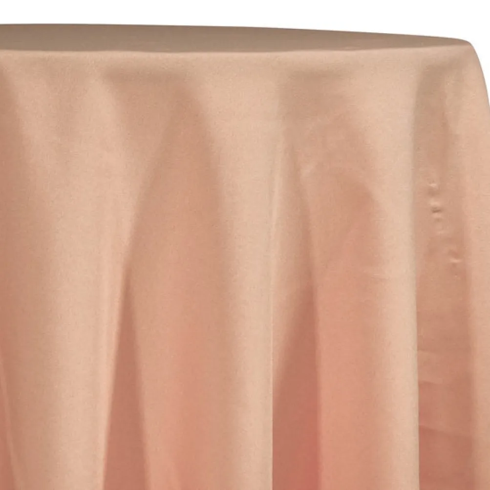 Premium Poly (Poplin) Table Linen in Peach 1177